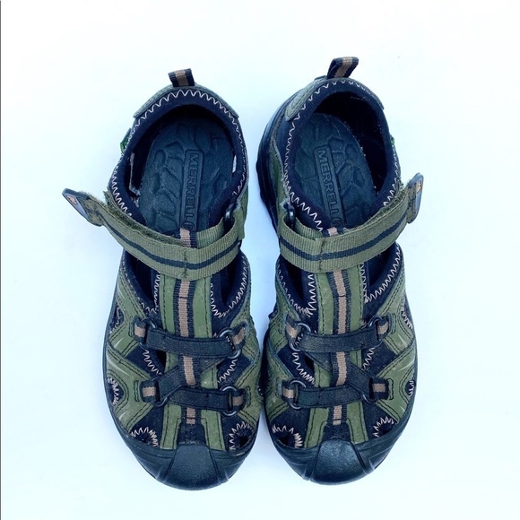 Merrell Big Kid Hydro Green Sandal US 13M - Picture 12 of 13